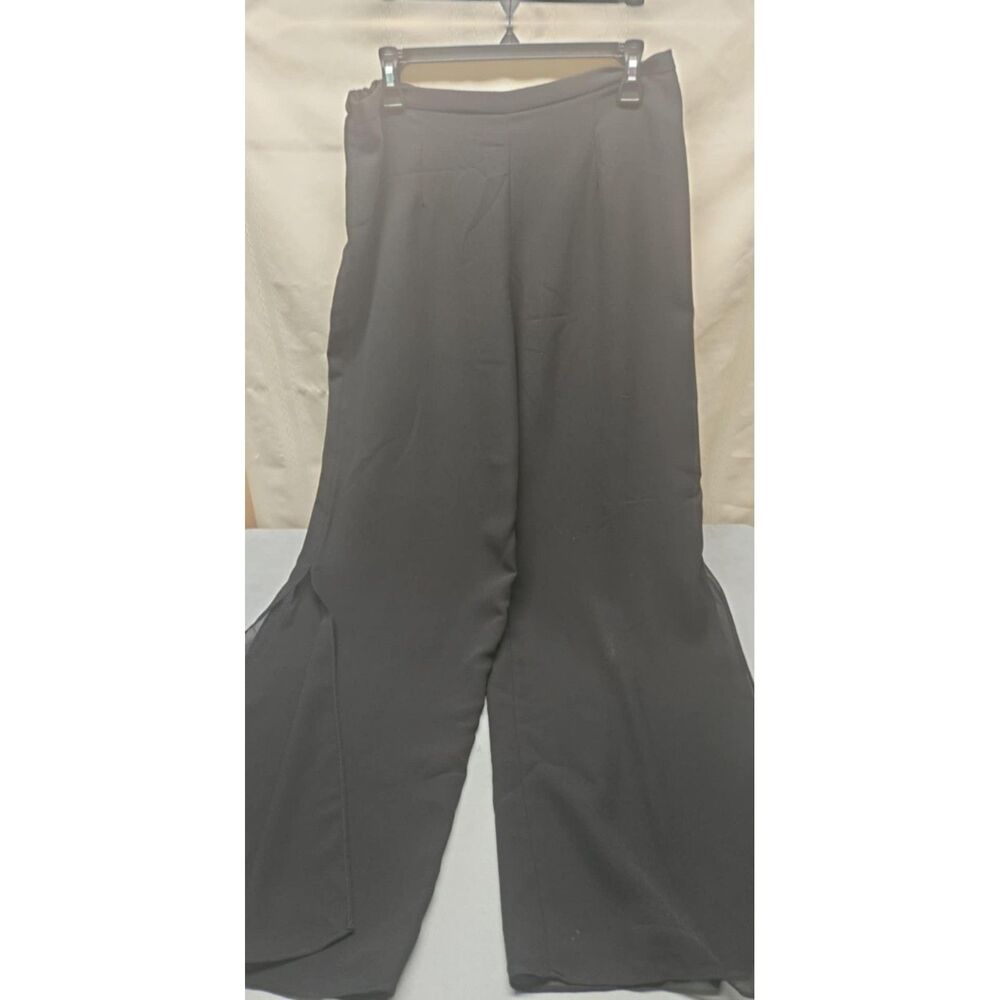 Cold Water Creek Women's Pants Gray Size 14 Split on Sides